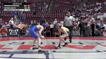 107 lbs Quarterfinal - Branden Eisenhour, Montoursville vs Kooper Deputy, Chestnut Ridge