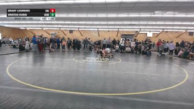 125 lbs Consi Of 8 #2 - Grady Loureiro, Friendsville vs Weston Kubin, Newburgh