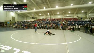 125 lbs Cons. Round 2 - McKay Hallman, Northside Wrestling Club vs D`Artagnan Fillmore, Wasatch