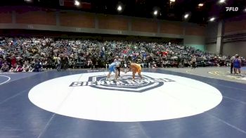 285 lbs Champ. Round 1 - Jeramiah Garza, Central vs David Chavez, Rancho Bernardo