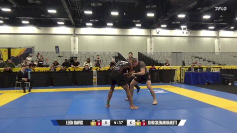 John Coleman Hamlett vs Leon Davis 2024 World IBJJF Jiu-Jitsu No-Gi Championship