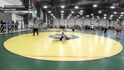 120 lbs Rr Rnd 1 - Brendan Stoutenburg, Journeymen Blue - HSB vs Nicky D'Orta, Winn Dixie - HSB