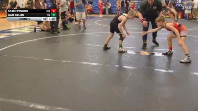 80 lbs Round 4 - Kyzer Powers, C2X vs Liam Gallin, Triumph Fight Academy