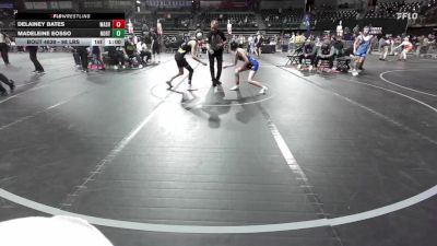 98 lbs Consi Of 4 - Delainey Bates, Washington Twp vs Madeleine Eosso, North Hunterdon