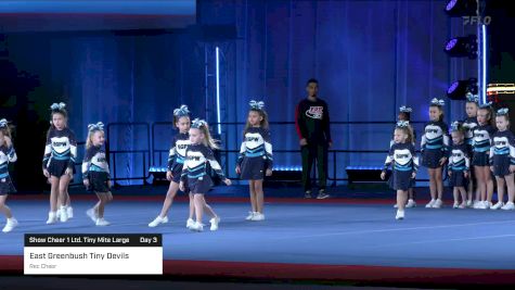 East Greenbush Tiny Devils - Rec Cheer [2023 Show Cheer 1 Ltd. Tiny Mite Large Day 3] 2023 Pop Warner National Cheer & Dance Championship