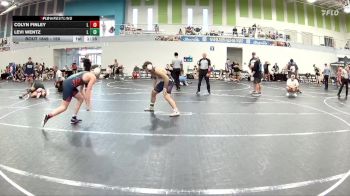 150 lbs 1st Place Match - Colyn Finley, Elevate vs Levi Wentz, Top Gun Wrestling Academy