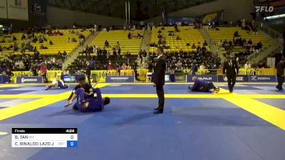 BERNARD TAN vs CARLOS RINALDO LAZO JR. 2023 Master International IBJJF Jiu-Jitsu North American Championship