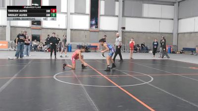 92 lbs Cons. Quarters - Wesley Alves, Spring Hills Wrestling vs Tristan Alves, Spring Hills Wrestling