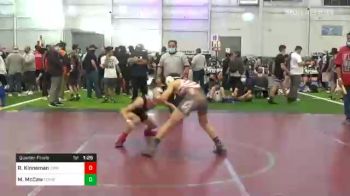 109 lbs Quarterfinal - Ryder Kinneman, Cmma vs Matthew McCaw, Combat