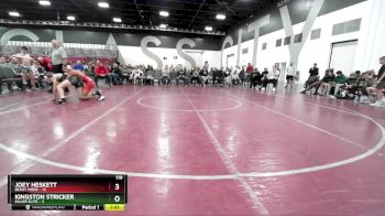 119 lbs Round 3 (8 Team) - Kingston Stricker, Killer Elite vs Joey Heskett, Beast Mode