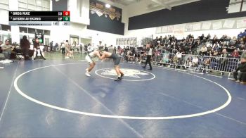 144 lbs Cons. Round 6 - Greg Ruiz, Sonora (La Habra) vs Jayden Ai Ekong, Long Beach Poly