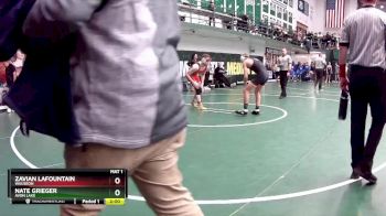 126 lbs Champ. Round 3 - Nate Grieger, Avon Lake vs Zavian LaFountain, Wauseon