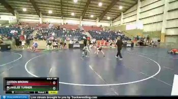 53 lbs Quarterfinal - Jaxsen Brown, MD vs Blakelee Turner, UT