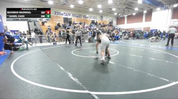 215 lbs Cons. Round 4 - Maximus Madrigal, Servite vs Daniel Caso, Damien