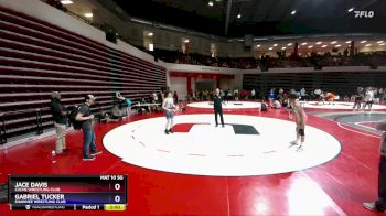 138 lbs Cons. Round 4 - Gabriel Tucker, Shawnee Wrestling Club vs Jace Davis, Cache Wrestling Club