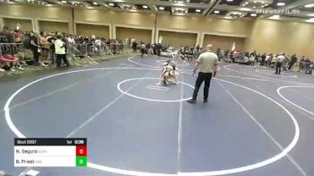 145 lbs Consi Of 8 #1 - Noah Segura, Servite vs Beau Priest, Driller WC