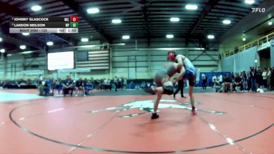 132 lbs Semifinal - Landon Neilson, White Pine vs Johnny Glascock, Wells
