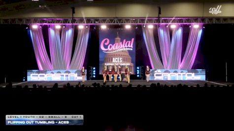 Flipping Out Tumbling - Aces [2026 L1 Youth - D2 - Small - B Day 1] 2026 Coastal at the Capitol Super Nationals