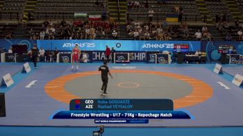 71 kg Repechage - Koba Goguadze, Georgia vs Rashad Veysalov, Azerbaijan