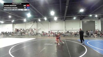 94 lbs Consolation - Iliyana Monteon, Madera Grapplers WC vs Mackinley Fulton, The Roc