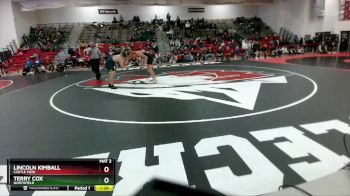 165 lbs Champ. Round 2 - Terry Cox, Northfield vs Lincoln Kimball, Castle View