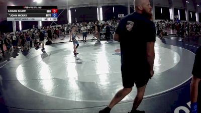 106 lbs Champ. Round 1 - Logan Shaw, Ohio vs John McKay, Michigan Grappler Training Center