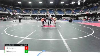 165 lbs Cons. Round 4 - Jah Harris, Downers Grove South vs Tyler Gleason, Yorkville Christian