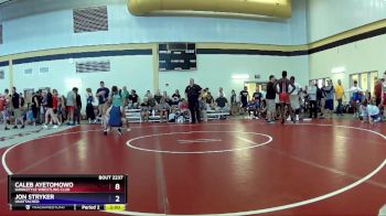 190 lbs Cons. Round 2 - Caleb Ayetomowo, Hawkstyle Wrestling Club vs Jon Stryker, Unattached