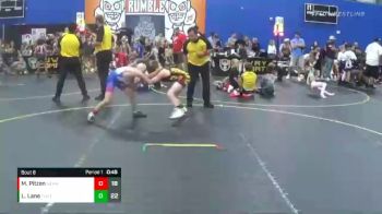 75 lbs Round 3 (6 Team) - Mason Pitzen, No Escape Wrestling Academy vs Liam Lane, The Funky Singlets Teal