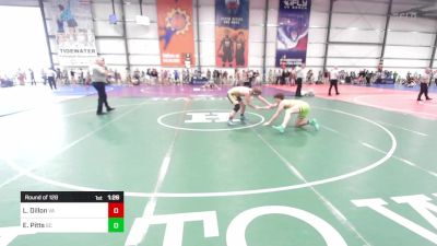 170 lbs Round Of 128 - Luke Dillon, VA vs Edward Pitts, SC