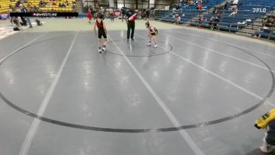 60 lbs 3rd Place Match - Kaleb Anderson, Dakota Boyz Wrestling Club vs Brooks Lanners, Dakota Boyz Wrestling Club