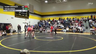 155 lbs 3rd Place Match - Alaney Sienknecht, North Tama vs Kaylee Jordan, Lisbon