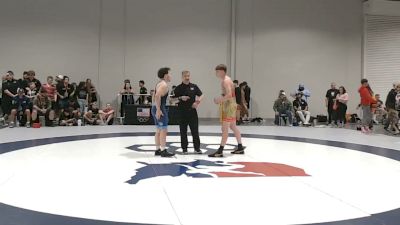 65 kg Champ. Rd Of 64 - Ethan Halladay, Gold Rush Wrestling Academy Reno vs Joaquin Chacon, Valiant Wrestling Club