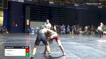 157 lbs Prelims - Ethan Woods, Stanford vs Caleb Cas, Cleveland State