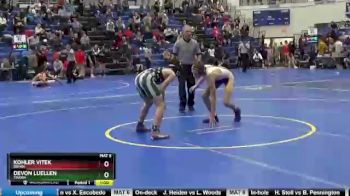 126 lbs Cons. Round 5 - Devon Luellen, TINORA vs Kohler Vitek, BRYAN