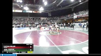 132 lbs Cons. Round 1 - Lucian Miller, Burns vs Axel Marvin, Baker/Powder Valley