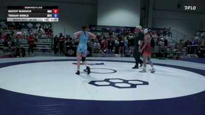 50 kg Champ. Rd Of 32 - Navjot Waraich, Menlo Wrestling Club vs Teegan Sibble, New York