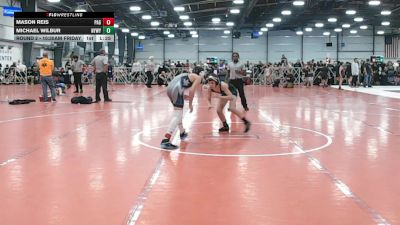 100 lbs Round 2 - 10:30am Friday - Mason Reis, PA Gold vs Michael Wilbur, NYWAY - Iron Empire