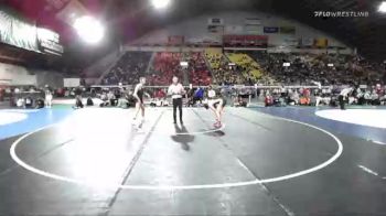 4A 160 lbs Cons. Round 2 - Ben Hill, Shelley vs Caleb Somers, Canyon Ridge