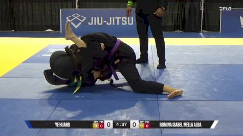 Romina Isabel Mella Alba vs Ye Huang 2025 Pan Jiu Jitsu IBJJF Championship