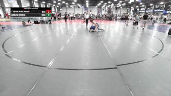 154 lbs Rr Rnd 2 - Tyson Kirchner, Micky's Maniacs Blue vs Caden Wren, CKWA