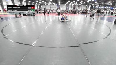 154 lbs Rr Rnd 2 - Tyson Kirchner, Micky's Maniacs Blue vs Caden Wren, CKWA