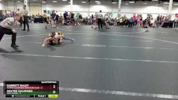 60-64 lbs Quarterfinal - Garrett Raley, Florida Scorpions Wrestling Club vs Dexter Galofaro, Unattached