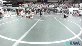 51-54 lbs Rr Rnd 2 - Kya Kincannon, Team Nomad vs Rowan Falcon, Independent