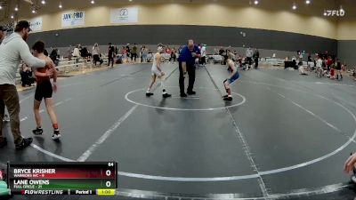 64 lbs Round 4 (10 Team) - Bryce Krisher, Warriors WC vs Lane Owens, Full Circle