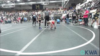 52 lbs Round Of 16 - Ray Maine, Lexington Wrestling Club vs Joshua Behney, OKC Saints Wrestling