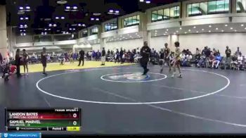 120 lbs Champ Round 1 (16 Team) - Samuel Marvel, Wellington vs Landon Bates, D1 Wrestling Academy