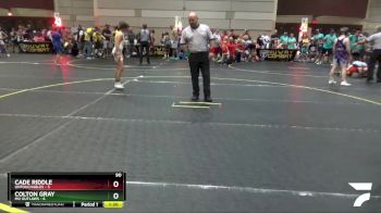90 lbs Round 4 (6 Team) - Cade Riddle, Untouchables vs Colton Gray, MO Outlaws