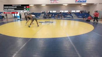 149 lbs Champ. Round 1 - Alex Serrano, Grand Canyon University vs Jahari McQuiller, Arizona Christian University
