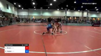 126 lbs Semifinal - Luis Bazan, Beat The Streets-Chicago vs Cooper Haase, Attack Wrestling